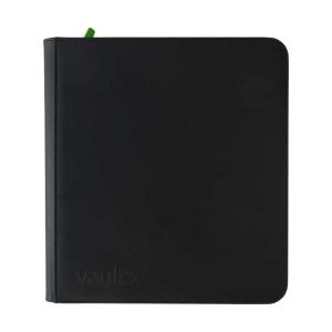 Vault X - Exo-Tec Zip Binder 12-Pocket XL Signature Black