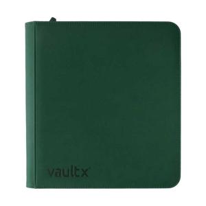 Vault X - Exo-Tec Zip Binder 12-Pocket XL Forest Green