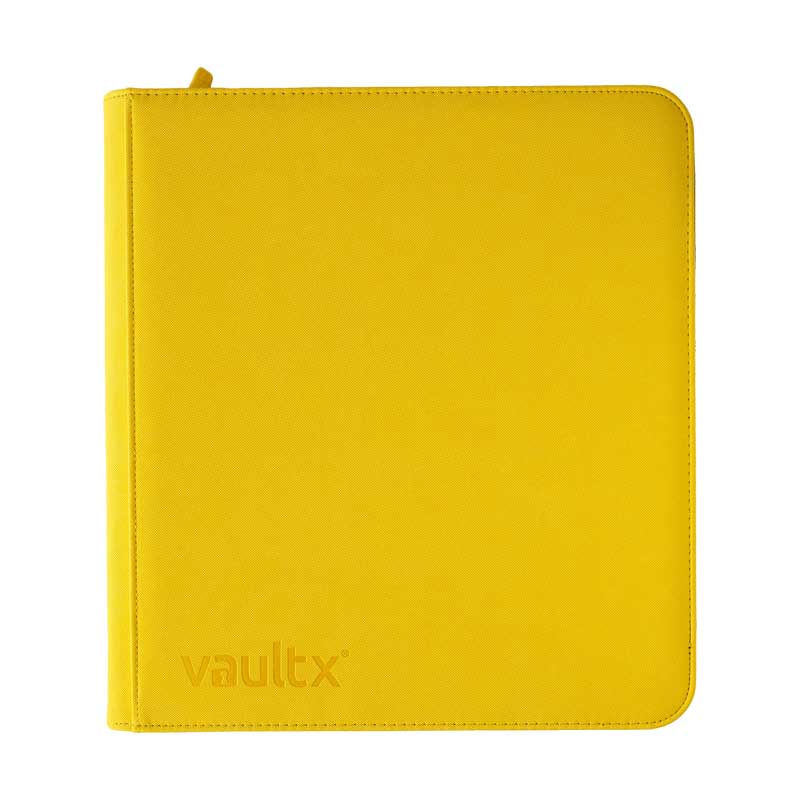 Vault X - Exo-Tec Zip Binder 12-Pocket XL Sunrise Yellow