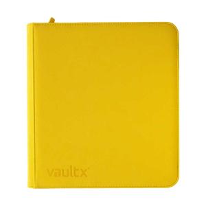 Vault X - Exo-Tec Zip Binder 12-Pocket XL Sunrise Yellow