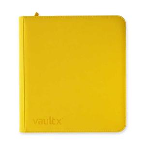 Vault X - Exo-Tec Zip Binder 12-Pocket Sunrise Yellow