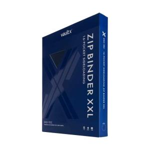 Vault X - Exo-Tec Zip Binder 16-Pocket XXL Royal Blue
