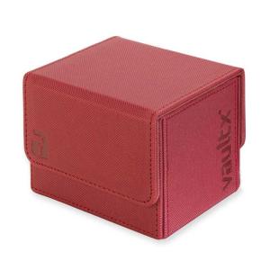 Vault X - Exo-Tec Sideloading Deck Box 100+ METALLIC Red