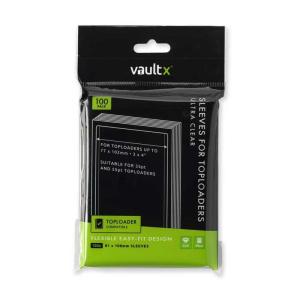 Vault X - Soft Sleeves for Toploaders (100ct)