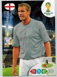 Grundkort, 2014 Adrenalyn World Cup #130. Phil Jagielka (England)