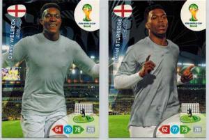 Teamset, 2014 Adrenalyn World Cup, England