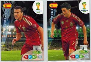 Teamset, 2014 Adrenalyn World Cup, Spain