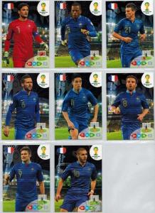 Teamset, 2014 Adrenalyn World Cup, France