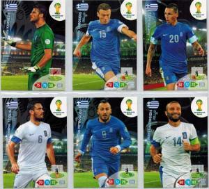 Teamset, 2014 Adrenalyn World Cup, Greece