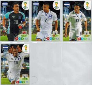 Teamset, 2014 Adrenalyn World Cup, Honduras