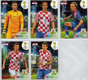 Teamset, 2014 Adrenalyn World Cup, Croatia