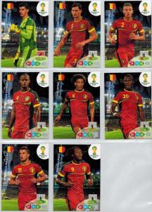 Teamset, 2014 Adrenalyn World Cup, Belgium