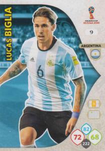 WC18 - 009  Lucas Biglia (Argentina) - Team Mates
