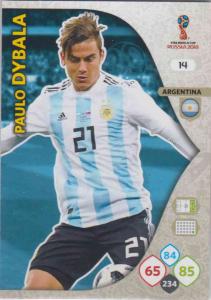 WC18 - 014  Paulo Dybala (Argentina) - Team Mates