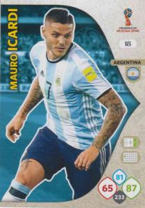 WC18 - 018  Mauro Icardi (Argentina) - Team Mates