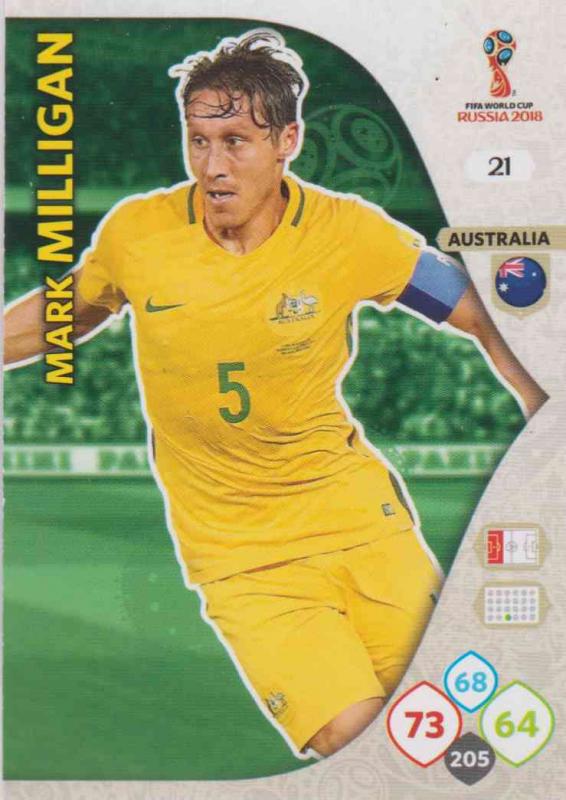 WC18 - 021  Mark Milligan (Australia) - Team Mates