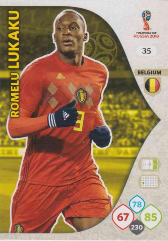 WC18 - 035  Romelu Lukaku (Belgium) - Team Mates