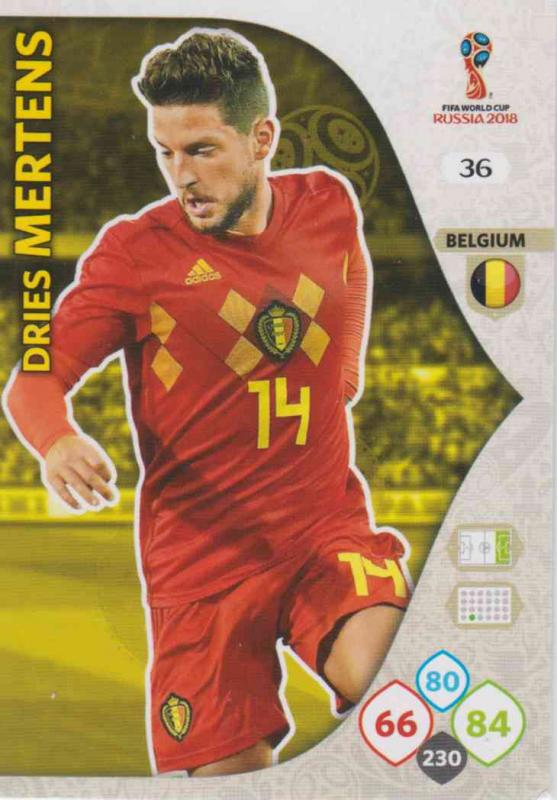 WC18 - 036  Dries Mertens (Belgium) - Team Mates