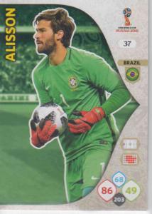WC18 - 037  Alisson (Brazil) - Team Mates