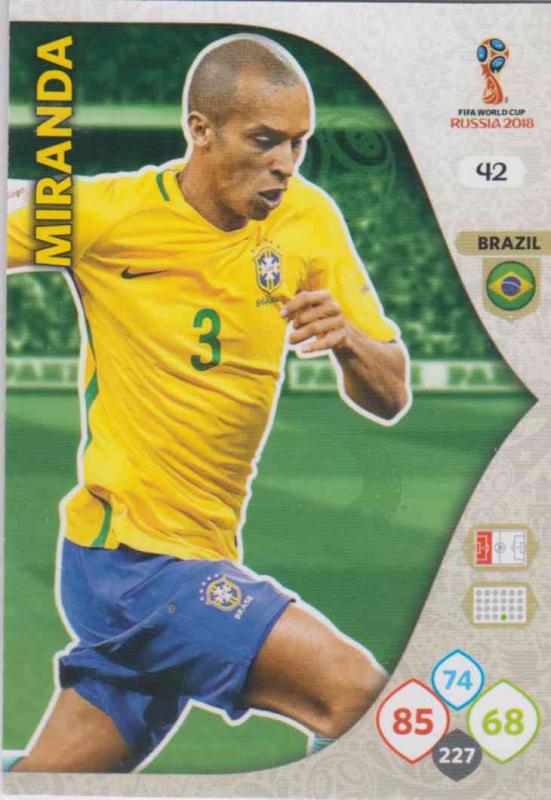 WC18 - 042  Miranda (Brazil) - Team Mates