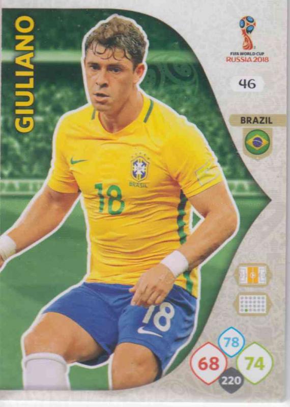 WC18 - 046  Giuliano (Brazil) - Team Mates
