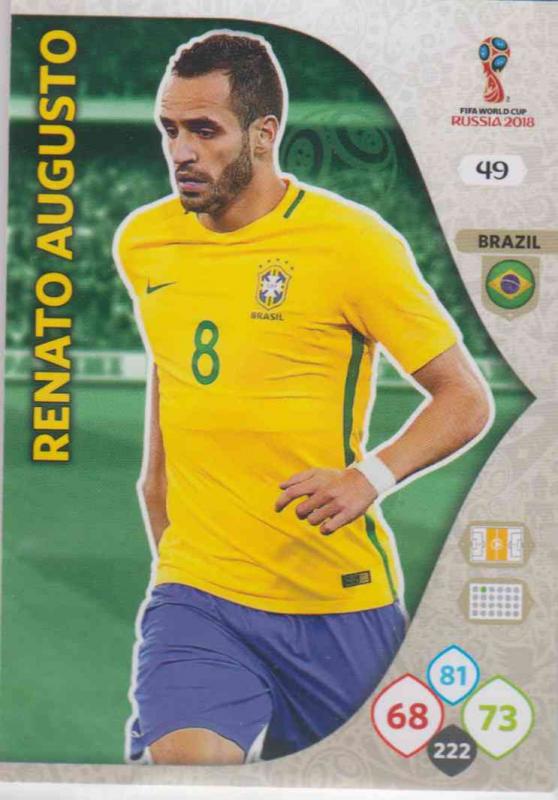 WC18 - 049  Renato Augusto (Brazil) - Team Mates