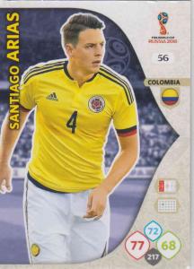 WC18 - 056  Santiago Arias (Colombia) - Team Mates