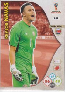 WC18 - 064  Keylor Navas (Costa Rica) - Team Mates