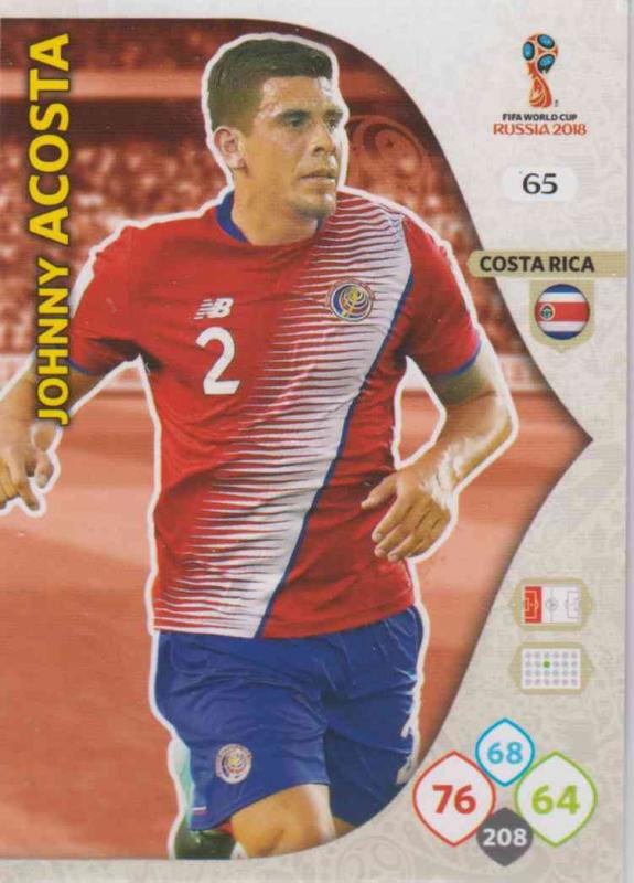 WC18 - 065  Johnny Acosta (Costa Rica) - Team Mates