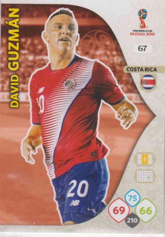 WC18 - 067  David Guzman (Costa Rica) - Team Mates