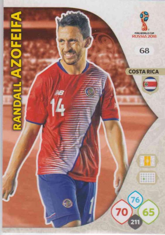 WC18 - 068  Randall Azofeifa (Costa Rica) - Team Mates