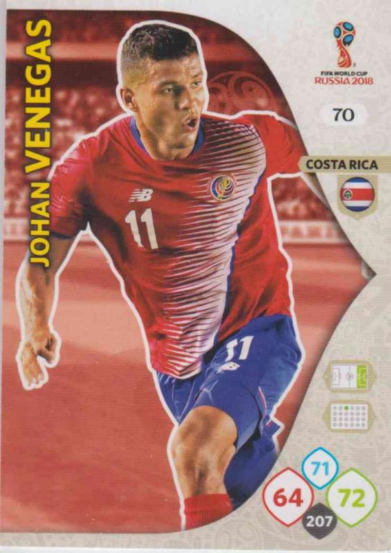 WC18 - 070  Johan Venegas (Costa Rica) - Team Mates