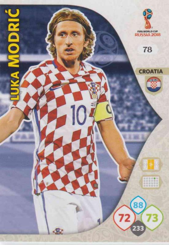 WC18 - 078  Luka Modric (Croatia) - Team Mates