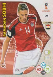 WC18 - 099  Ramadan Sobhi (Egypt) - Team Mates