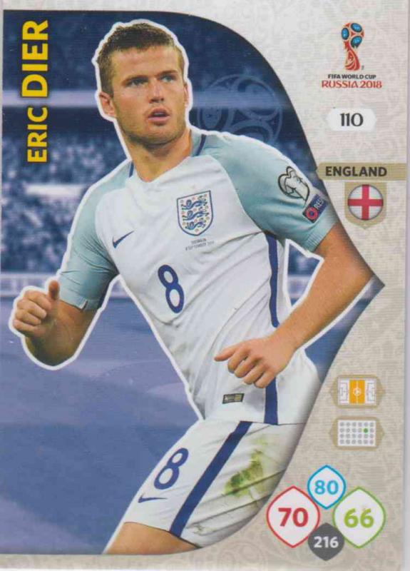 WC18 - 110  Eric Dier (England) - Team Mates