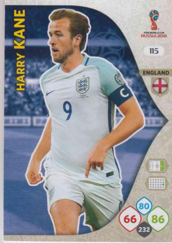 WC18 - 115  Harry Kane (England) - Team Mates