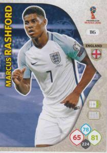 WC18 - 116  Marcus Rashford (England) - Team Mates