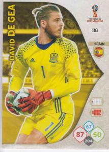 WC18 - 118  David De Gea (Spain) - Team Mates