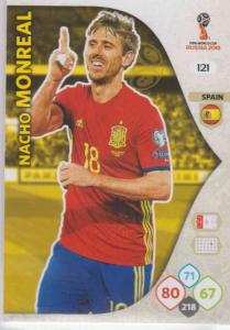 WC18 - 121  Nacho Monreal (Spain) - Team Mates