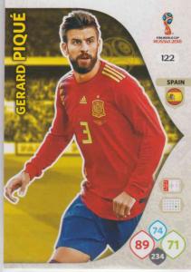 WC18 - 122  Gerard Pique (Spain) - Team Mates