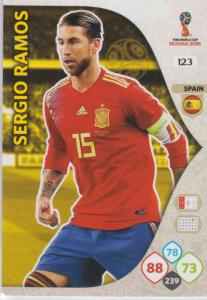 WC18 - 123  Sergio Ramos (Spain) - Team Mates