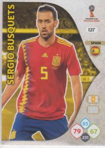 WC18 - 127  Sergio Busquets (Spain) - Team Mates