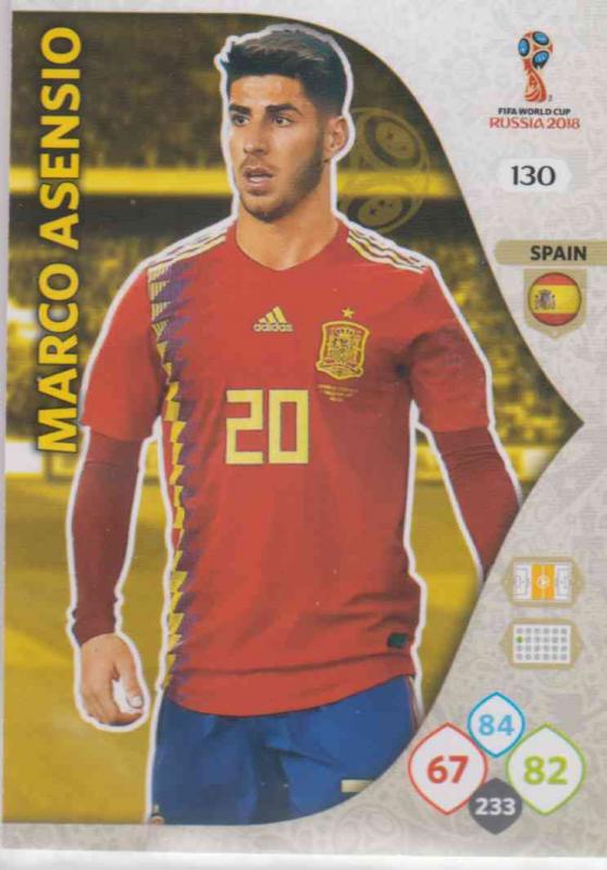 WC18 - 130  Marco Asensio (Spain) - Team Mates