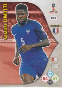 WC18 - 140  Samuel Umtiti (France) - Team Mates