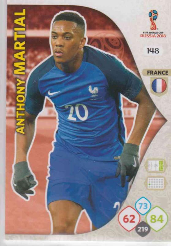 WC18 - 148  Anthony Martial (France) - Team Mates