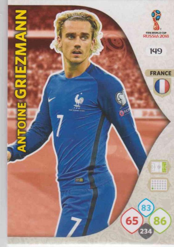 WC18 - 149  Antoine Griezmann (France) - Team Mates