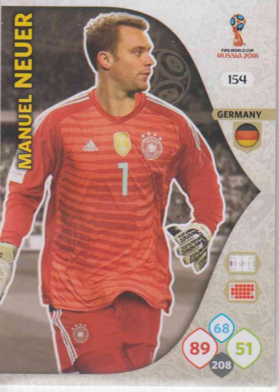 WC18 - 154  Manuel Neuer (Germany) - Team Mates