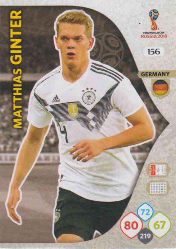 WC18 - 156  Matthias Ginter (Germany) - Team Mates