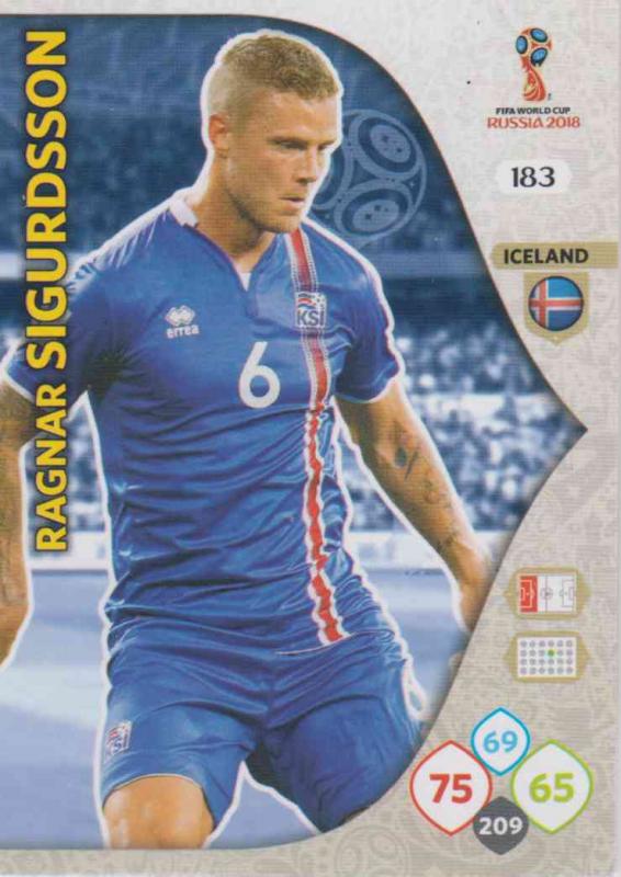 WC18 - 183  Ragnar Sigurdsson (Iceland) - Team Mates
