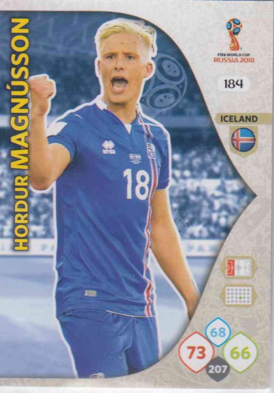 WC18 - 184  Hordur Magnusson (Iceland) - Team Mates